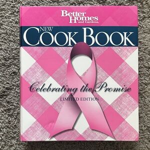 Better Homes and Gardens Celebrating the Promise Pink Cook Book